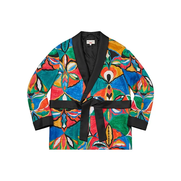 Supreme Emilio Pucci Silk Smoking Jacket-0