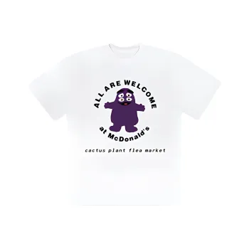 Cactus Plant Flea Market X McDonald's Grimace T shirt