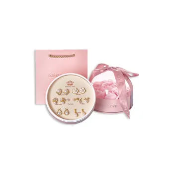 Taste The Color Pearl Stud Earrings Women's