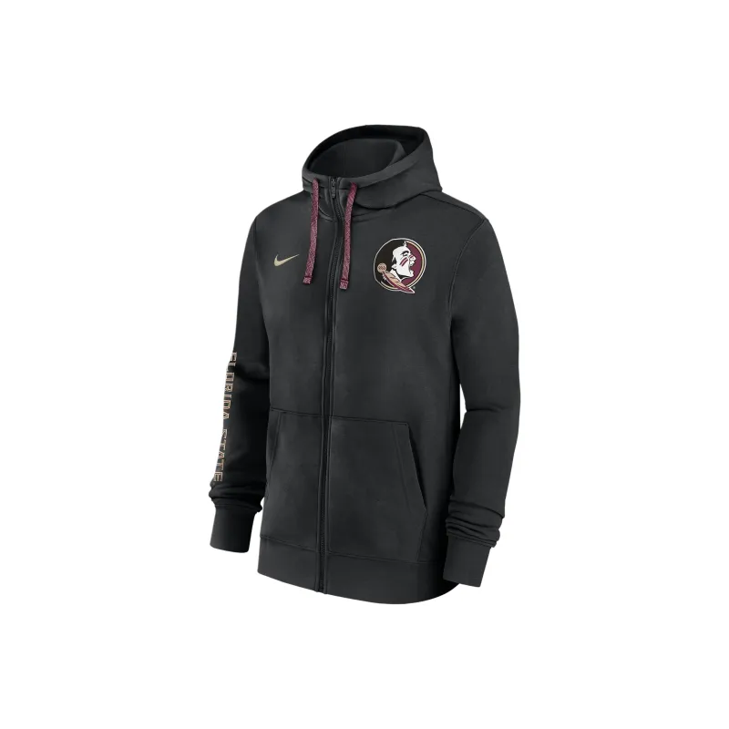 Nike Florida State Seminoles Sideline Team Issue Men's Nike College Full-Zip Hoodie-0