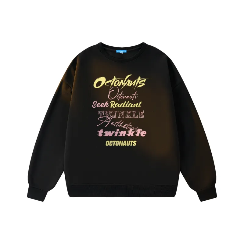 Small Columns Under The Sea Sweatshirt Unisex-6