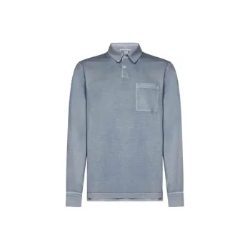 JAMES PERSE Jersey Longsleeved Polo Shirt