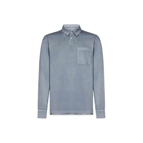 JAMES PERSE Jersey Longsleeved Polo Shirt
