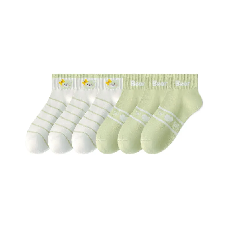 Cotton Gene Ankle Socks Women's 6 Pack-22