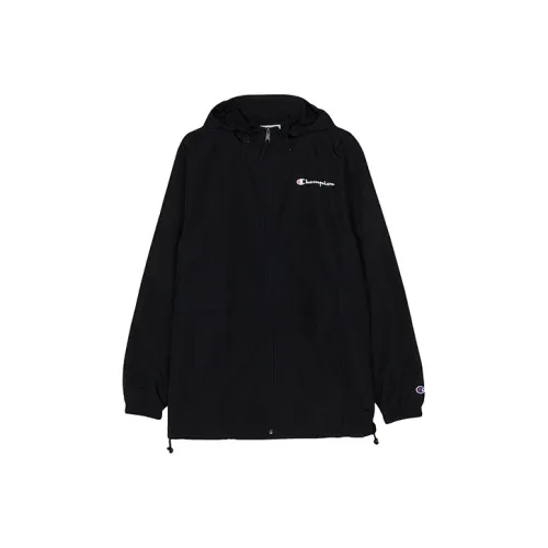 Champion Jackets Unisex Black Black