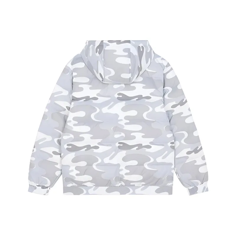 New Balance Down Jacket Men's Camouflage White-1