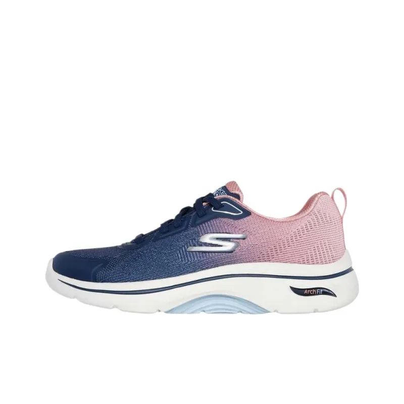 Skechers GO Walk Arch Fit 2.0 Running Shoes Women's Low Top Blue-0