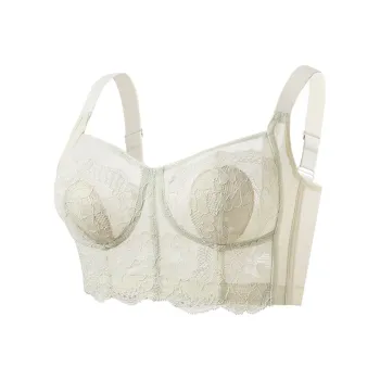QIANLINGMEI Sexy Lace Bra Women's