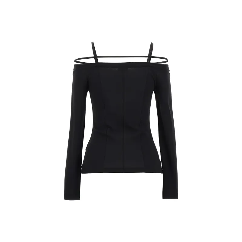 Jacquemus T Shirts Women's Black-1