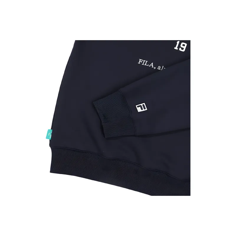 FILA Sweatshirts Unisex Marine Blue-4