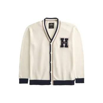 Hollister Sweaters Men Cream