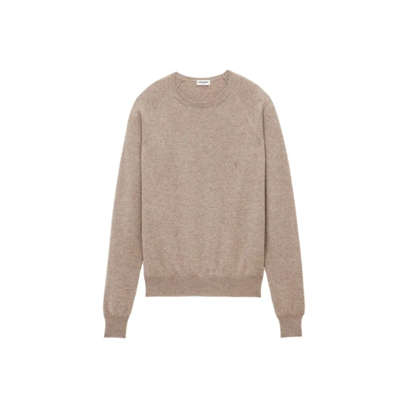 SAINT LAURENT Round Neck Sweater-0