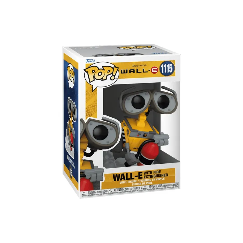 Funko WALL E, The Handheld Fire Extinguisher's WALL E Chibi Figures-1