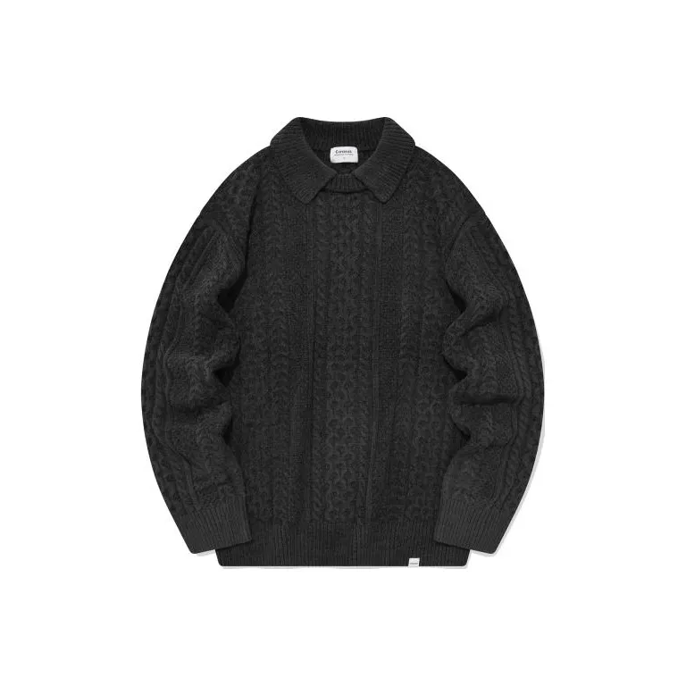 COVERNAT Sweaters Unisex Charcoal Gray-0