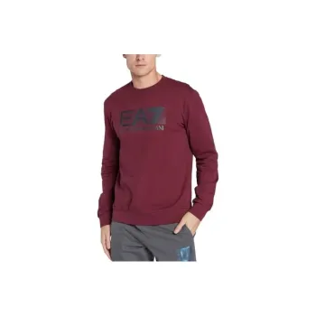 EMPORIO ARMANI EA7 Sweaters Men Deep Red