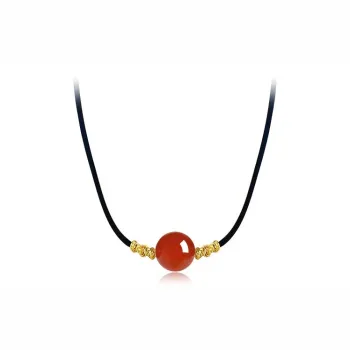 Ancient Jewelry Agate Necklaces Unisex