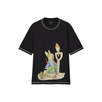 Jw Anderson X UNIQLO Jw Anderson Co-Branded Series T-Shirts Men Black