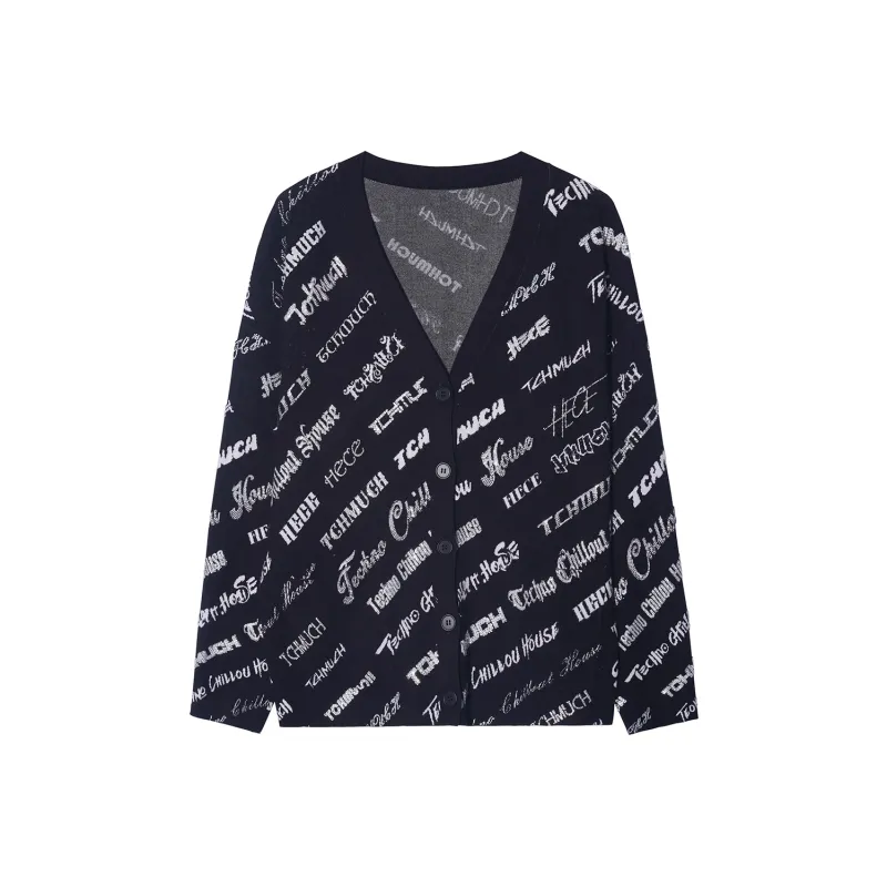 TCH Knitwear Unisex Black With Silver Logo-0