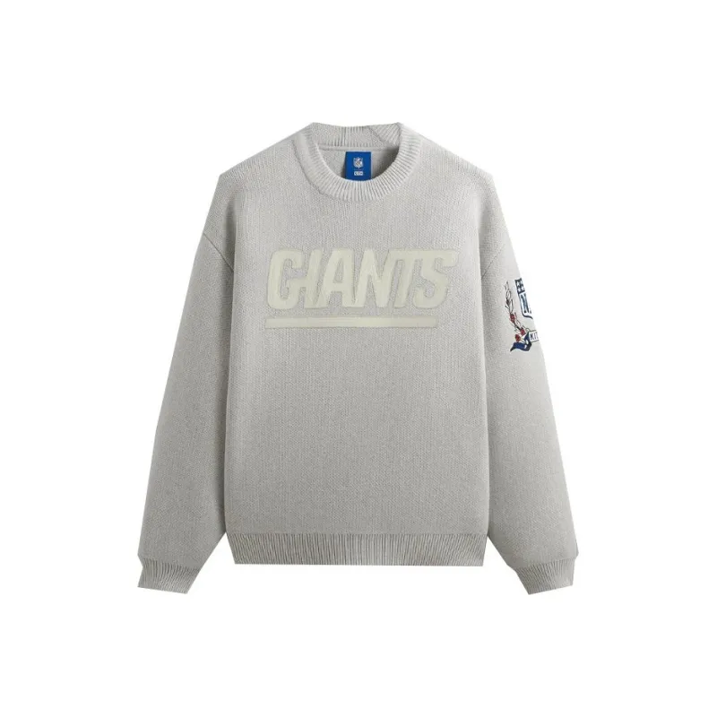 KITH For The NFL Giants Chunky Cotton Sweater-0