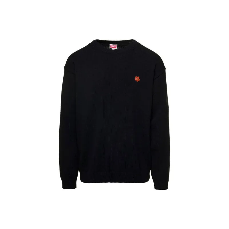 KENZO Boke Flower Crewneck Knitted Jumper-0