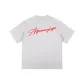 Heather Gray/Red Text[Short-Sleeved]