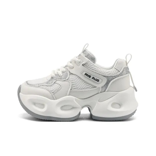 FIVE PLUS Anti Slip Wear Resistant Low Top Chunky Sneakers Women's