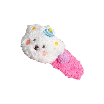 QIANFANGDAHUANGYE Polyester Hair Clips Women's