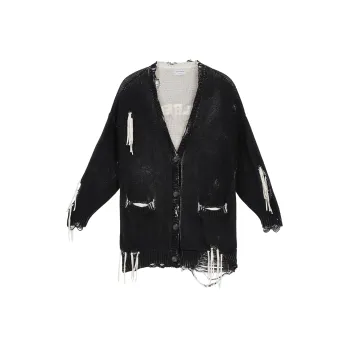 VANN VALRENCÉ Sweaters Unisex Faded Black