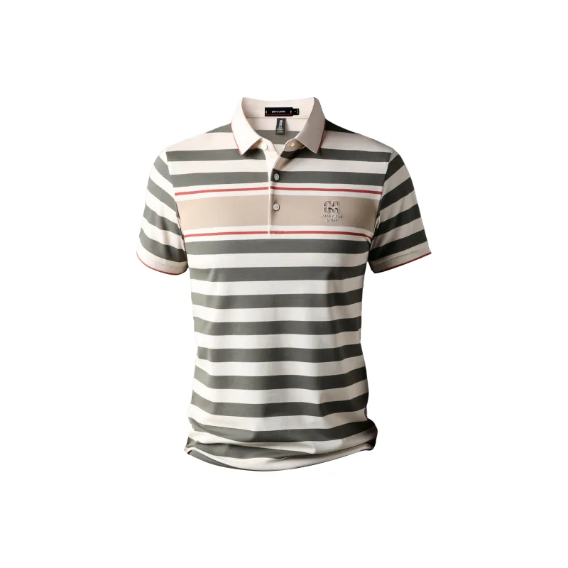 PIERRE CARDIN Polo Shirt Men's Pea Green-0