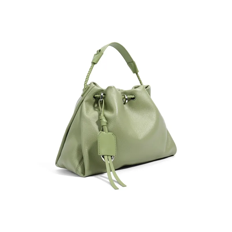 CLEVER& KETCH Cow Leather Handbag Regular Women's Multicolor-8