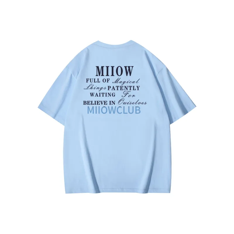 MIIOW Trendy Party Collection Cooling Summer Collection T Shirt Unisex-16