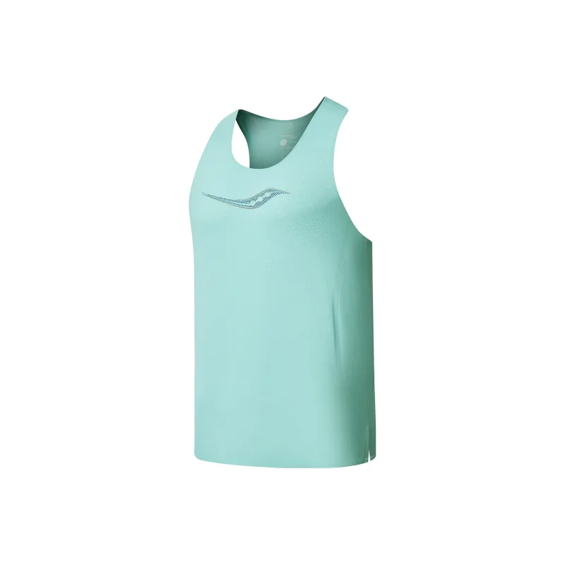 Saucony Tank Top Men's Inkstone Blue-0