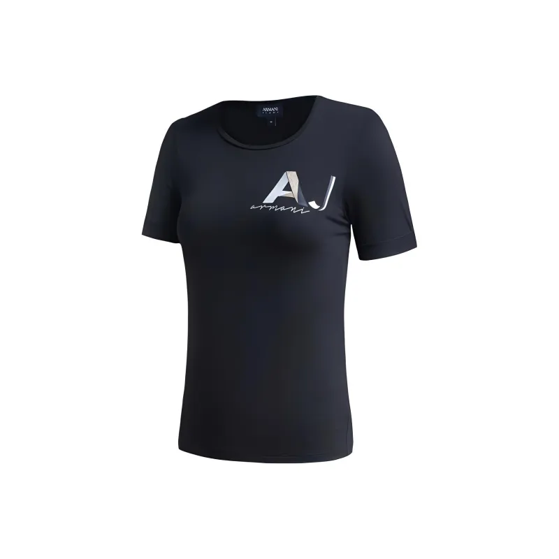 ARMANI JEANS T Shirts Women's Black-2