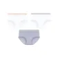 [3 Pack]White & Pink+White & Gray+Misty Purple