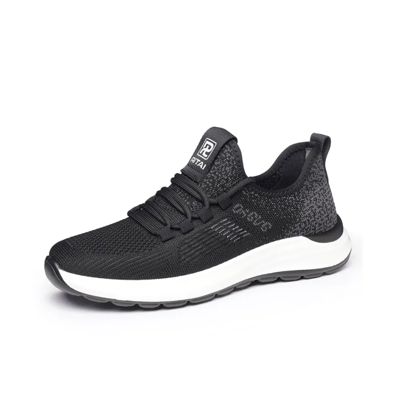 Ritai Slip Resistant, Abrasion Resistant, Breathable Low Top Casual Shoes Men's Black-1