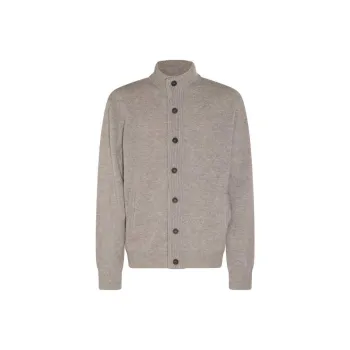 BARBOUR High Neck Button Up Cardigan