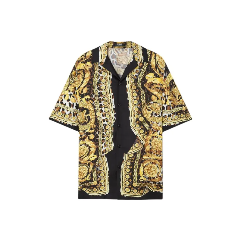 VERSACE Wild Barocco Silk Shirt-0