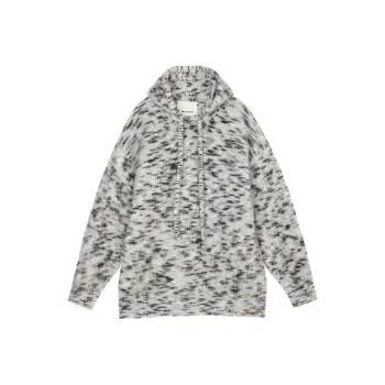 ISABEL MARANT Knitted Drawstring Hoodie