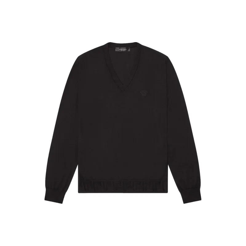 VERSACE Knitwear Men Black-0