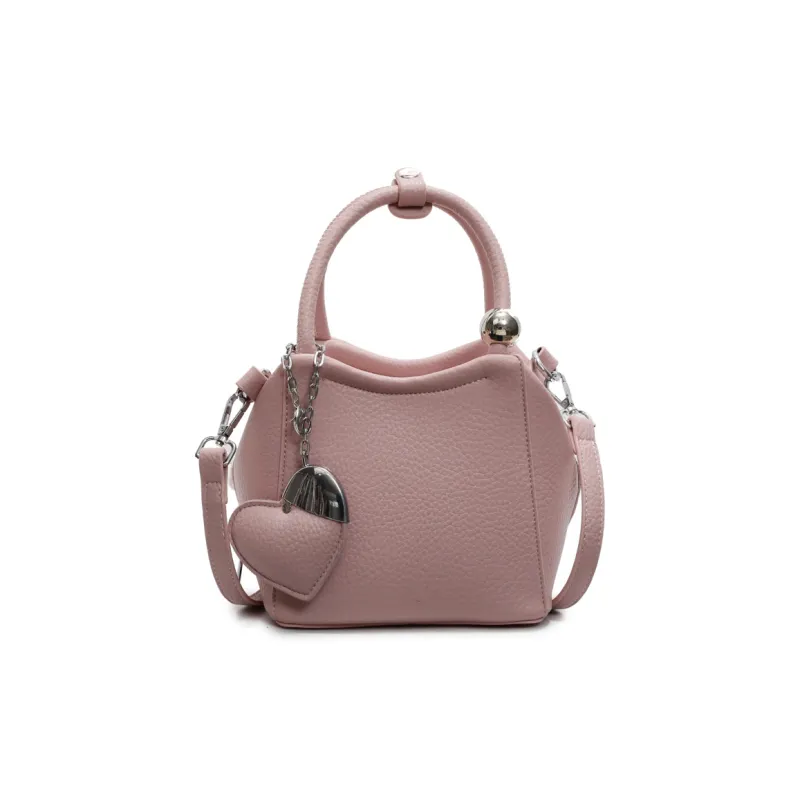 PINK·LAND PU Shoulder Bag, Crossbody Bag, Handbag Women's Black/Ecru/Silver/Pink/Purple/Yellow-19