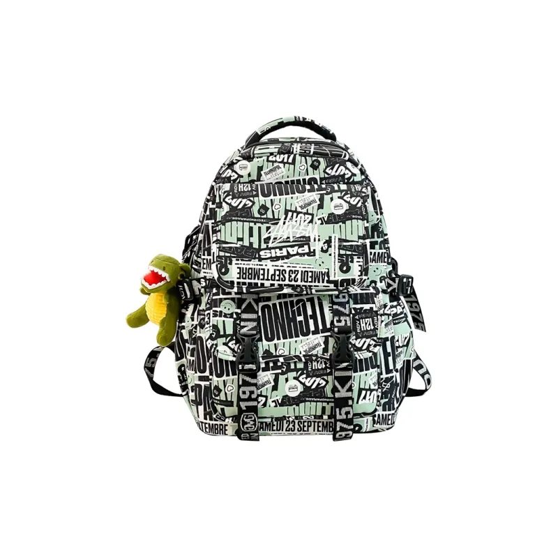 HCXK Nylon Backpack Regular Unisex Multicolor-0
