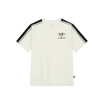 361° T Shirt Unisex Cream White/Super Black