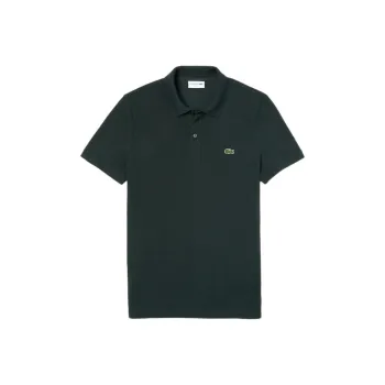 LACOSTE Logo patch Cotton Polo Shirt