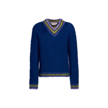 MARNI X Fuzzy Wuzzy Mohair Knit Top