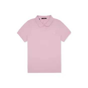 GUESS Polo Shirt Unisex Pink Purple