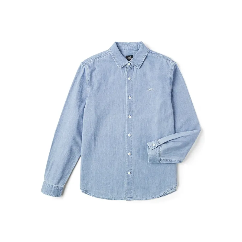Lee FW24 Shirt Men's Light Blue-0