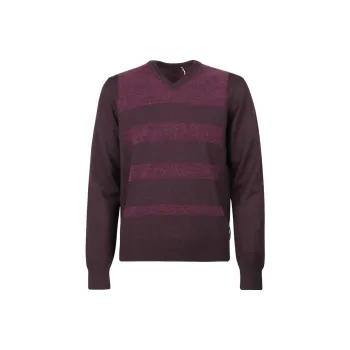 Zzegna Sweaters Men Burgundy