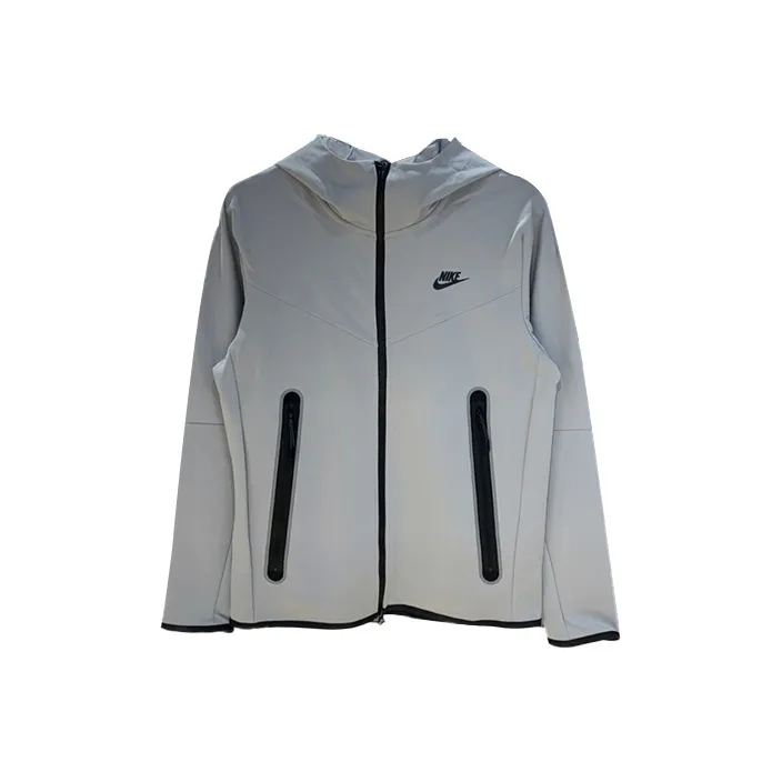 Nike Jackets Men Silver-0