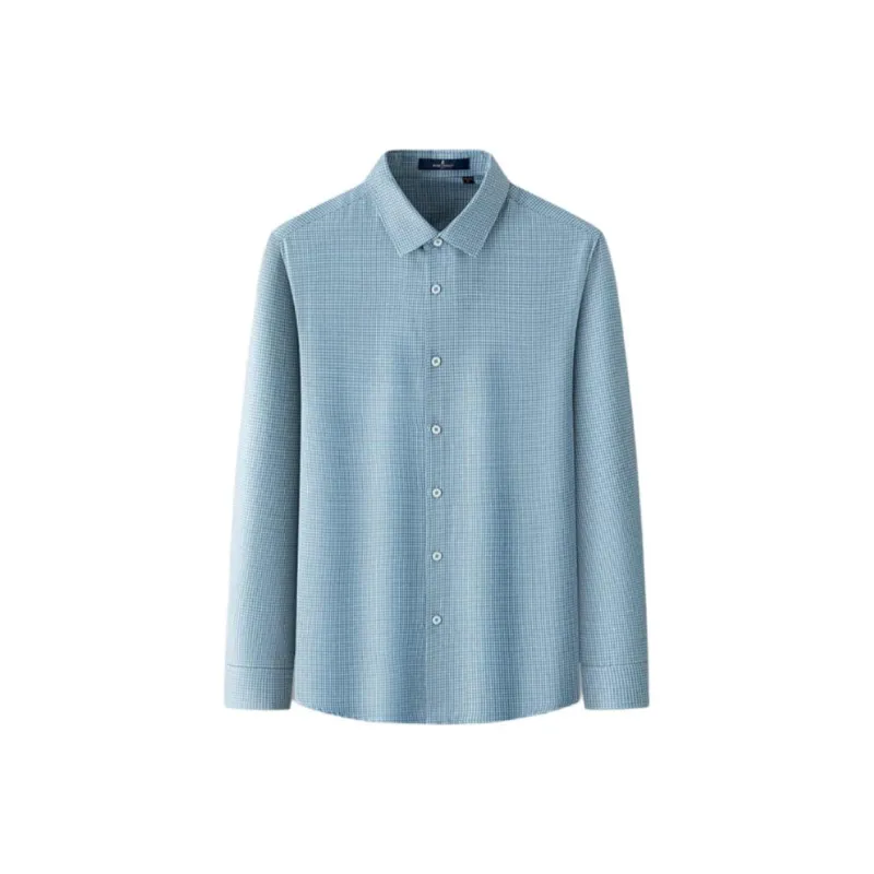 Montagut Shirt Men's Dusty Blue-0