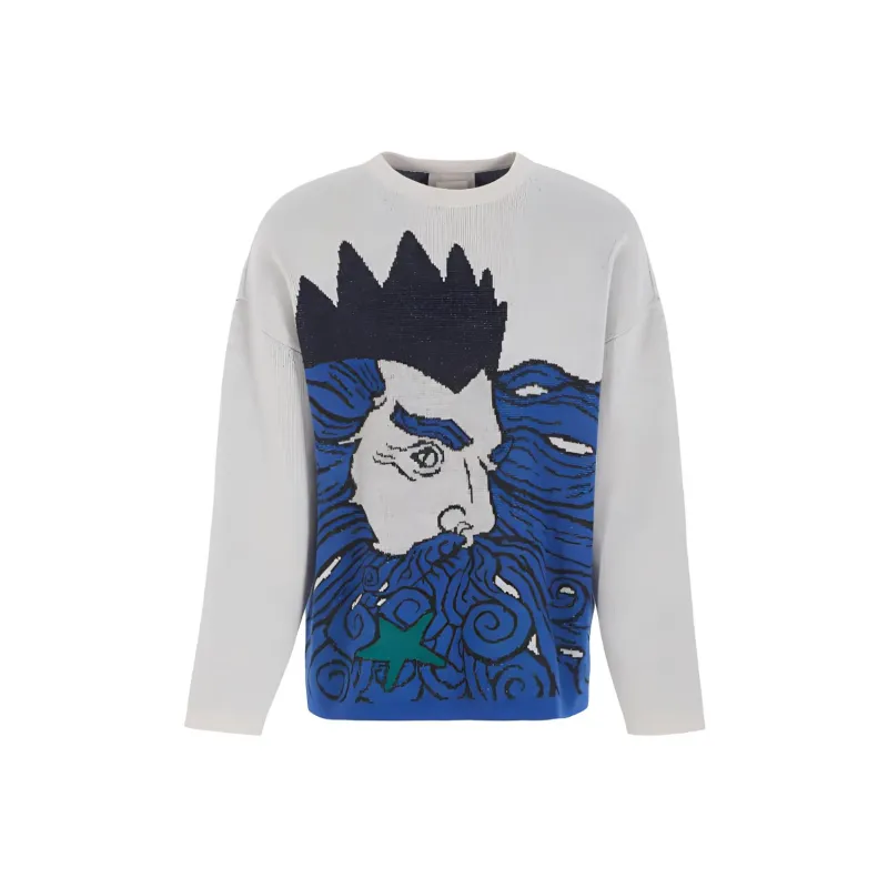 EMPORIO ARMANI Sweaters Men Gray Blue-0